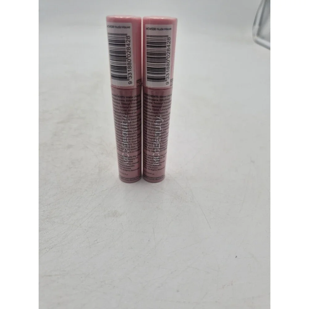 Mcobeauty Dream Lip Tint Hydrating Gel (Nude Mauve)~New~2 Pack